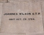 Wilson tomb.  Click for enlarged view
